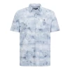 Original Penguin Tie Dye Golf Polo Shirt OGKFB013GG