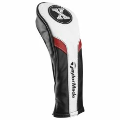 TaylorMade Golf Headcovers | White/Black/Red -Golf Clothing Sales Shop B15877 zoom D