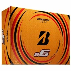 Bridgestone E6 Golf Balls | White