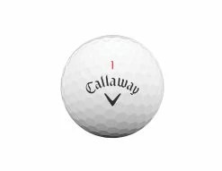Callaway Chrome Soft X LS Golf Balls | White -Golf Clothing Sales Shop CSX LS Golf Ball 2021 White Front View