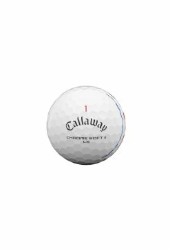 Callaway Chrome Soft X LS Triple Track Balls | White -Golf Clothing Sales Shop Callaway Chrome Soft Triple Track Balls White 4