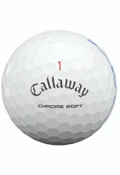 Callaway Chrome Soft Triple Track Golf Balls | White -Golf Clothing Sales Shop Callaway Chrome Soft Triple Track Golf Balls White 18