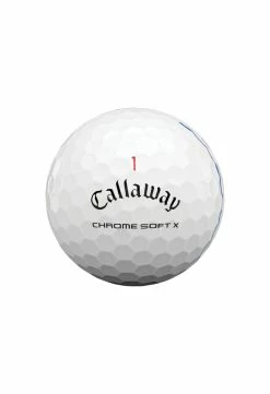 Callaway Chrome X Soft Triple Track Golf Balls | White -Golf Clothing Sales Shop Callaway Chrome Soft Triple Track Golf Balls White 96