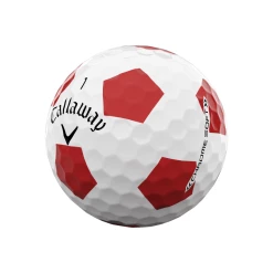 Callaway Chrome Soft Truvis Golf Balls | White/Red -Golf Clothing Sales Shop Callaway Chrome Soft Truvis Golf Balls White Red 3