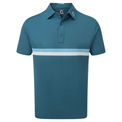 FootJoy Double Chest Band Pique Golf Polo Shirt 88391
