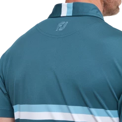 FootJoy Double Chest Band Pique Golf Polo Shirt 88391 -Golf Clothing Sales Shop FJ 88391 05