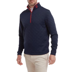 Footjoy Diamond Quilted Chill Out Golf Pullover 88452 -Golf Clothing Sales Shop FJ 88452 02