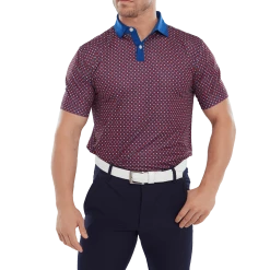 FootJoy Circle Print Golf Polo Shirt 80035 -Golf Clothing Sales Shop FootJoy Circle Print Golf Polo Shirt 80035 10