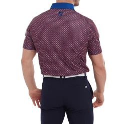FootJoy Circle Print Golf Polo Shirt 80035 -Golf Clothing Sales Shop FootJoy Circle Print Golf Polo Shirt 80035 6