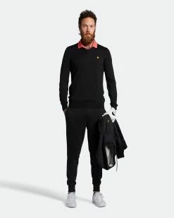 Lyle & Scott V-Neck Golf Pullover KN1040G -Golf Clothing Sales Shop KN1040G Z865 2