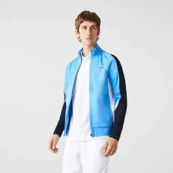 Lacoste Sport Full Zip Track Golf Jacket SH9377 7 Lacoste Sport Full Zip Track Golf Jacket SH9377 -Golf Clothing Sales Shop Lacoste Sport Full Zip Track Golf Jacket SH9377 0