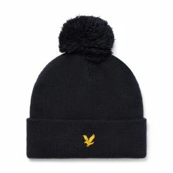 Lyle & Scott Lined Golf Bobble Beanie HE1750G