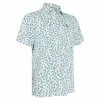 Original Penguin Lemonade All Over Print Golf Polo Shirt OGKSC042