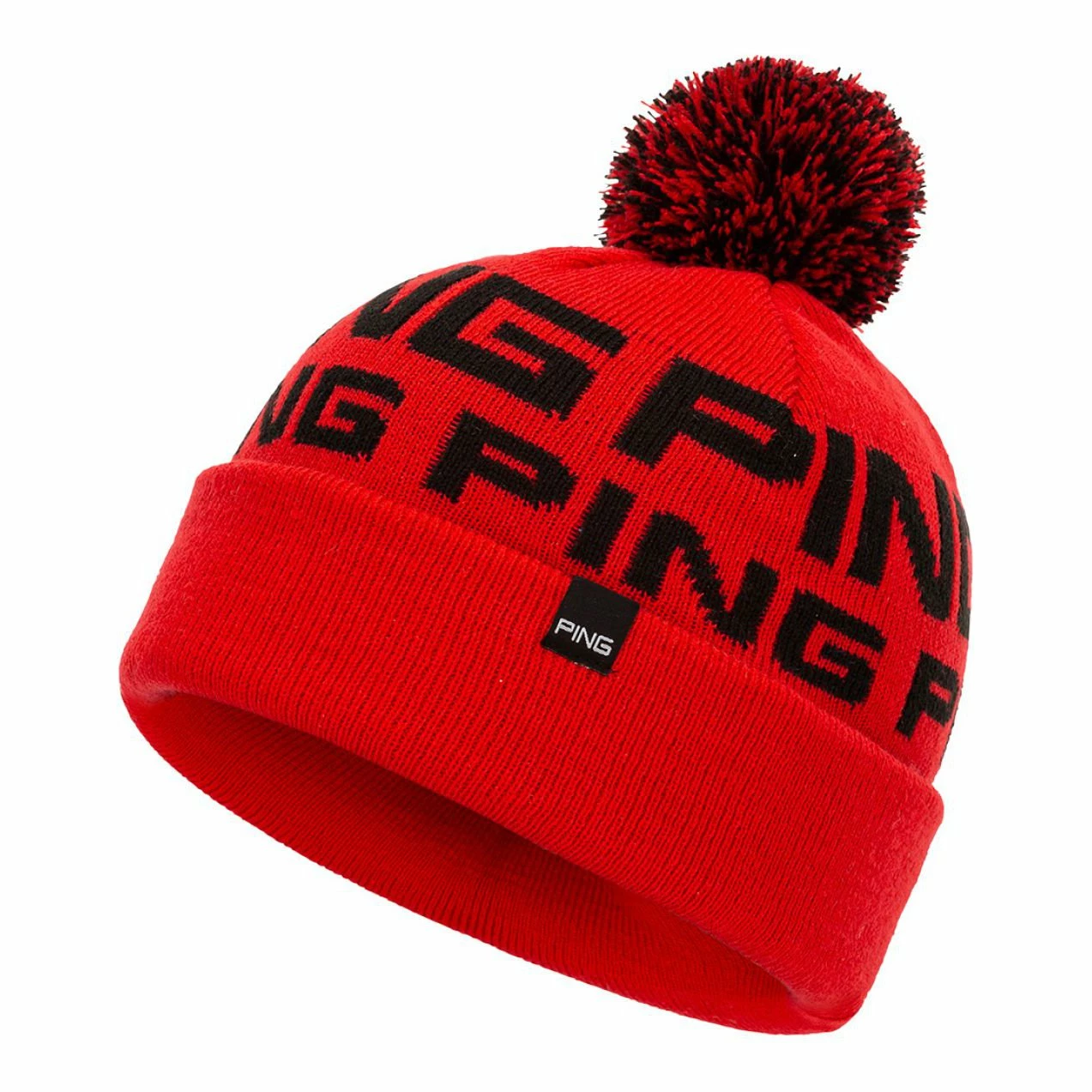 Ping Logo II Golf Bobble Hat P03529 1 Ping Logo II Golf Bobble Hat P03529