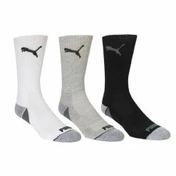 Puma Pounce Crew 3-Pack Golf Socks 928971