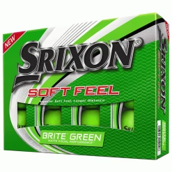 Srixon Soft Feel Brite Golf Balls | Green