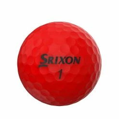 Srixon Soft Feel Brite Golf Balls | Red -Golf Clothing Sales Shop Srixon Soft Feel Brite Golf Balls Red 45