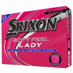 Srixon Soft Feel Lady Golf Balls | Pink