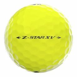 Srixon 2022 Z Star XV Golf Balls | Yellow -Golf Clothing Sales Shop Srixon Star Golf Balls Yellow 162