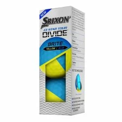 Srixon Q-Star Tour Divide Golf Balls | Yellow/Blue -Golf Clothing Sales Shop Srixon Star Tour Divide Golf Balls Yellow Blue 20
