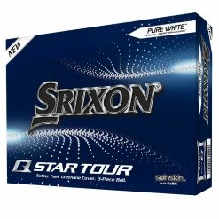 Srixon Q Star Tour Golf Balls | White