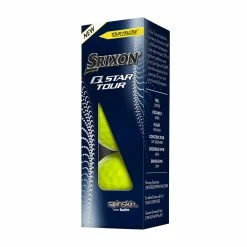 Srixon Q Star Tour Golf Balls | Yellow -Golf Clothing Sales Shop Srixon Star Tour Golf Balls Yellow 30