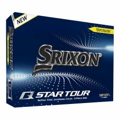 Srixon Q Star Tour Golf Balls | Yellow -Golf Clothing Sales Shop Srixon Star Tour Golf Balls Yellow 50