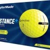 TaylorMade Distance Plus Golf Balls | Yellow