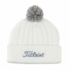 Titleist Cable Knit Pom Pom Golf Beanie TH21WCKNP