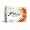 Titleist Velocity Golf Balls | Matte Orange