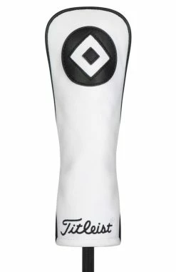 Titleist White & Black Leather Headcovers TA20TASCWB -Golf Clothing Sales Shop Titleist White Black Leather Headcovers TA20TASCWB 62