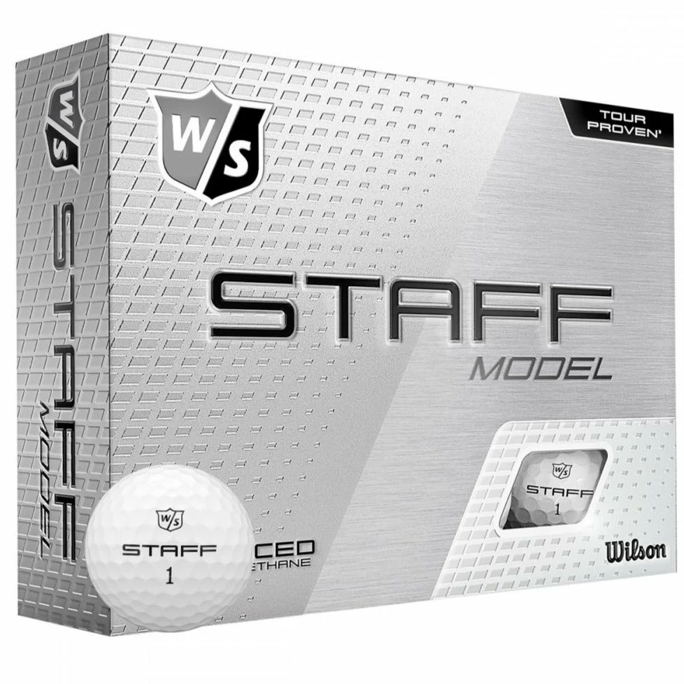 Wilson Staff Model Golf Balls | White 1 Wilson Staff Model Golf Balls | White