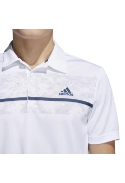 Adidas Chest Print Golf Polo Shirt H36255 -Golf Clothing Sales Shop adidas Chest Print Golf Polo Shirt H36255 104
