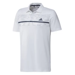 Adidas Chest Print Golf Polo Shirt H36255