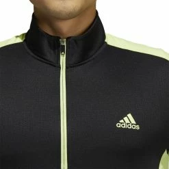 Adidas Colourblock Primegreen 1/4 Zip Golf Top HC5572 -Golf Clothing Sales Shop adidas Colourblock Primegreen Zip Golf Top HC 5