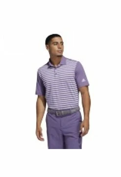 Adidas Ultimate365 3-Colour Stripe Golf Shirt FJ9967 -Golf Clothing Sales Shop adidas Ultimate365 Colour Stripe Golf Shirt FJ9967 136