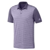 Adidas Ultimate365 3-Colour Stripe Golf Shirt FJ9967