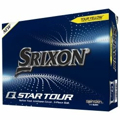 Srixon Q Star Tour Golf Balls | Yellow